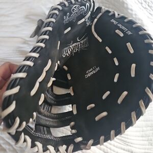 Rawlings Highlight 1st Base Baseball Glove 13” HFBMBG Left Hand Thrower Black Gr